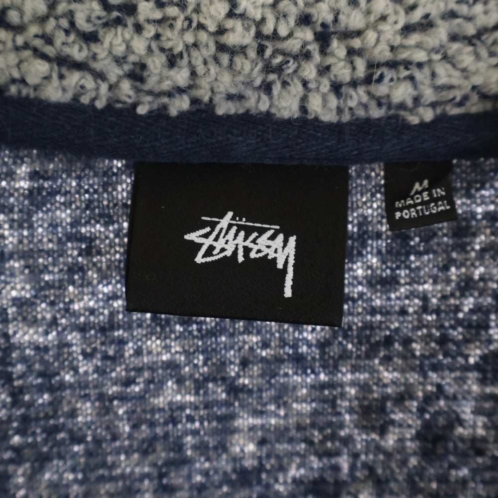STUSSY(ステューシー) WOOL BLEND SHERPA PULLOVER 118566 ウール プルオーバーニットセーター グレー