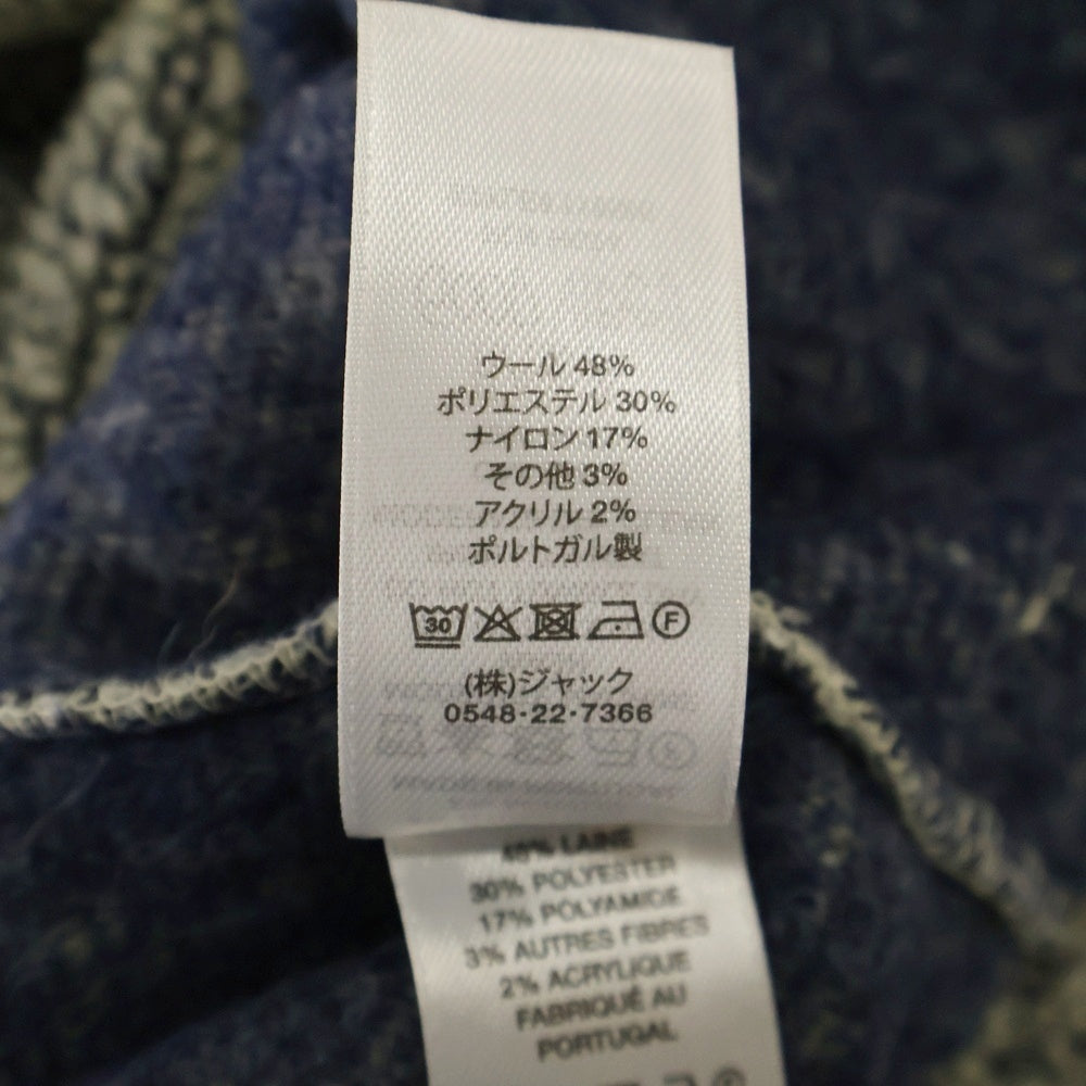 STUSSY(ステューシー) WOOL BLEND SHERPA PULLOVER 118566 ウール プルオーバーニットセーター グレー