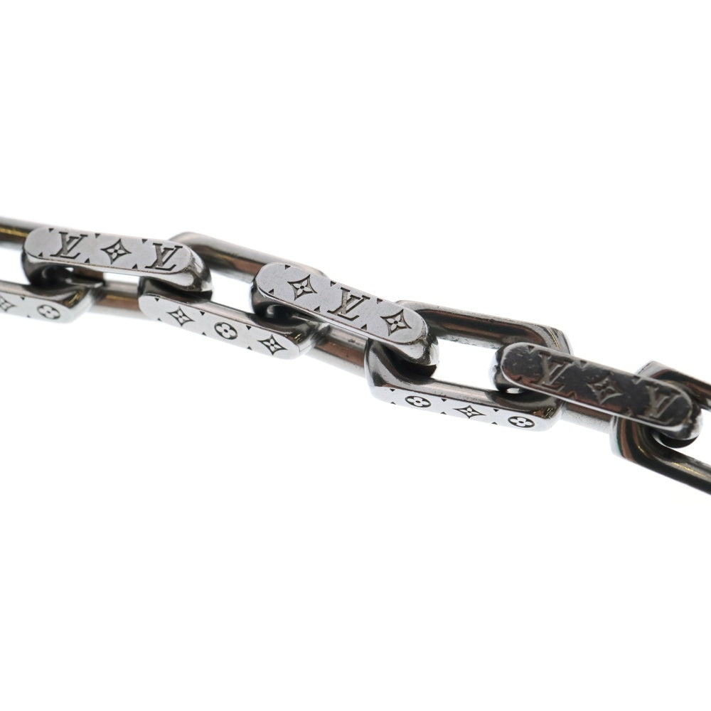 LOUIS VUITTON(ルイヴィトン) COLLIER MONOGRAM CHAIN NECKLACE M00307 モノグラムコリエチェーンネックレス シルバー