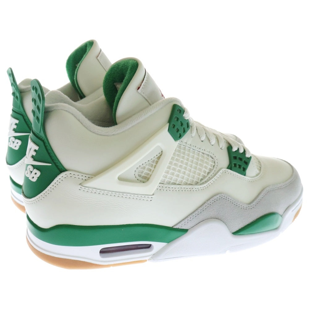 NIKE SB(ナイキエスビー) AIR JORDAN 4 RETRO SP Pine Green DR5415-103 エアジョーダン レトロ パイングリーン ハイカットスニーカー シューズ ホワイト/グリーン US9.5/27.5cm