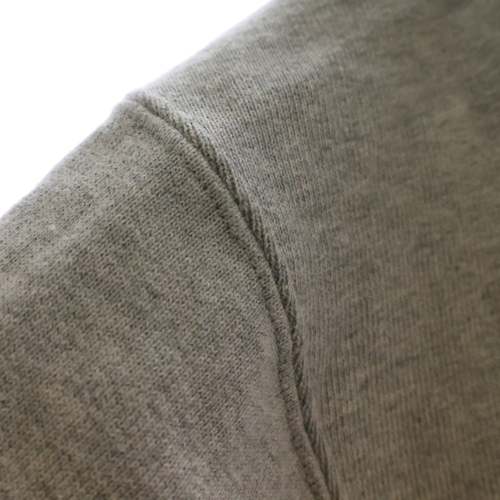 WACKO MARIA(ワコマリア) MIDDLE WEIGHT PULLOVER HOODED フロントロゴ刺繍プルオーバースウェットパーカー フーディー グレー