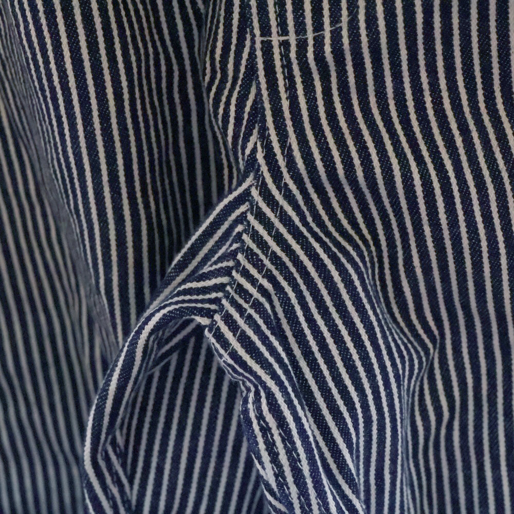 Dickies(ディッキーズ) Hickory Stripe Overall ヒッコリーストライプ オーバーオール ブルー/ホワイト