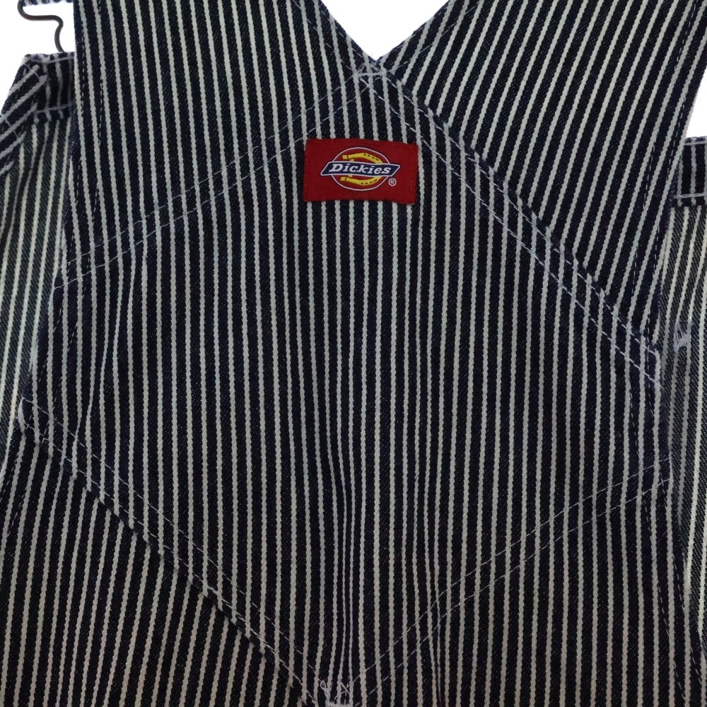 Dickies(ディッキーズ) Hickory Stripe Overall ヒッコリーストライプ オーバーオール ブルー/ホワイト