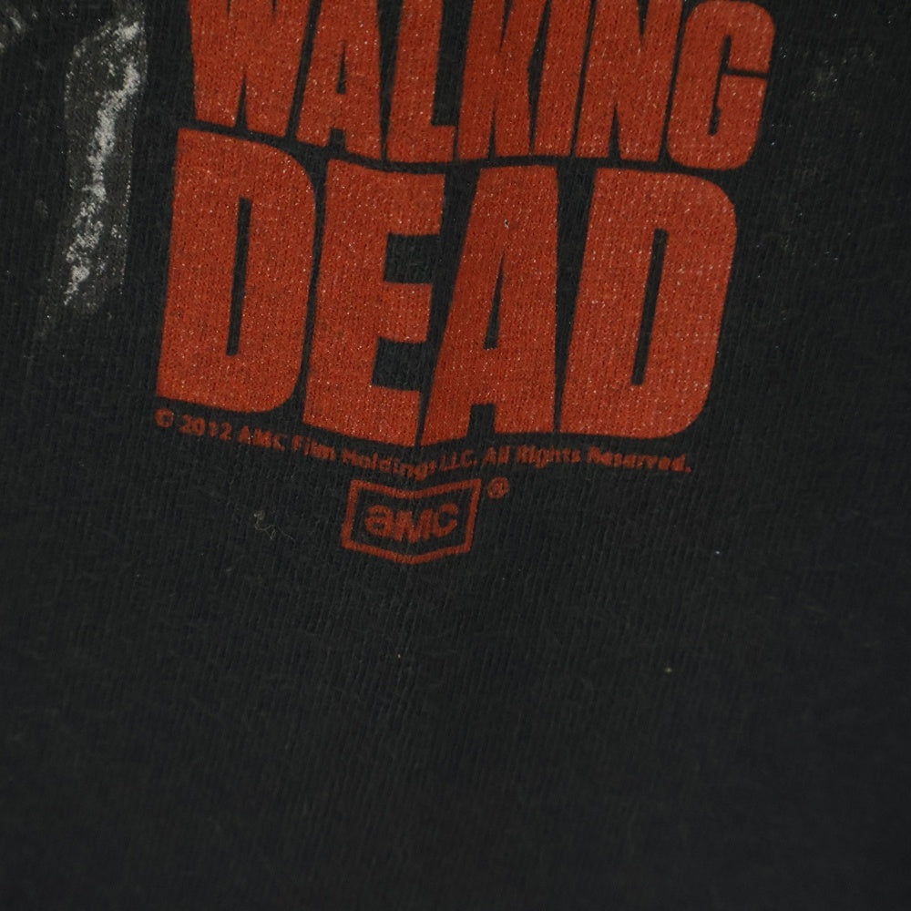 VINTAGE(ヴィンテージ) 00s THE WALKING DEAD S/S TEE ザウォーキングデッド 片面プリント DELTAタグ クルーネック半袖Tシャツカットソー ブラック