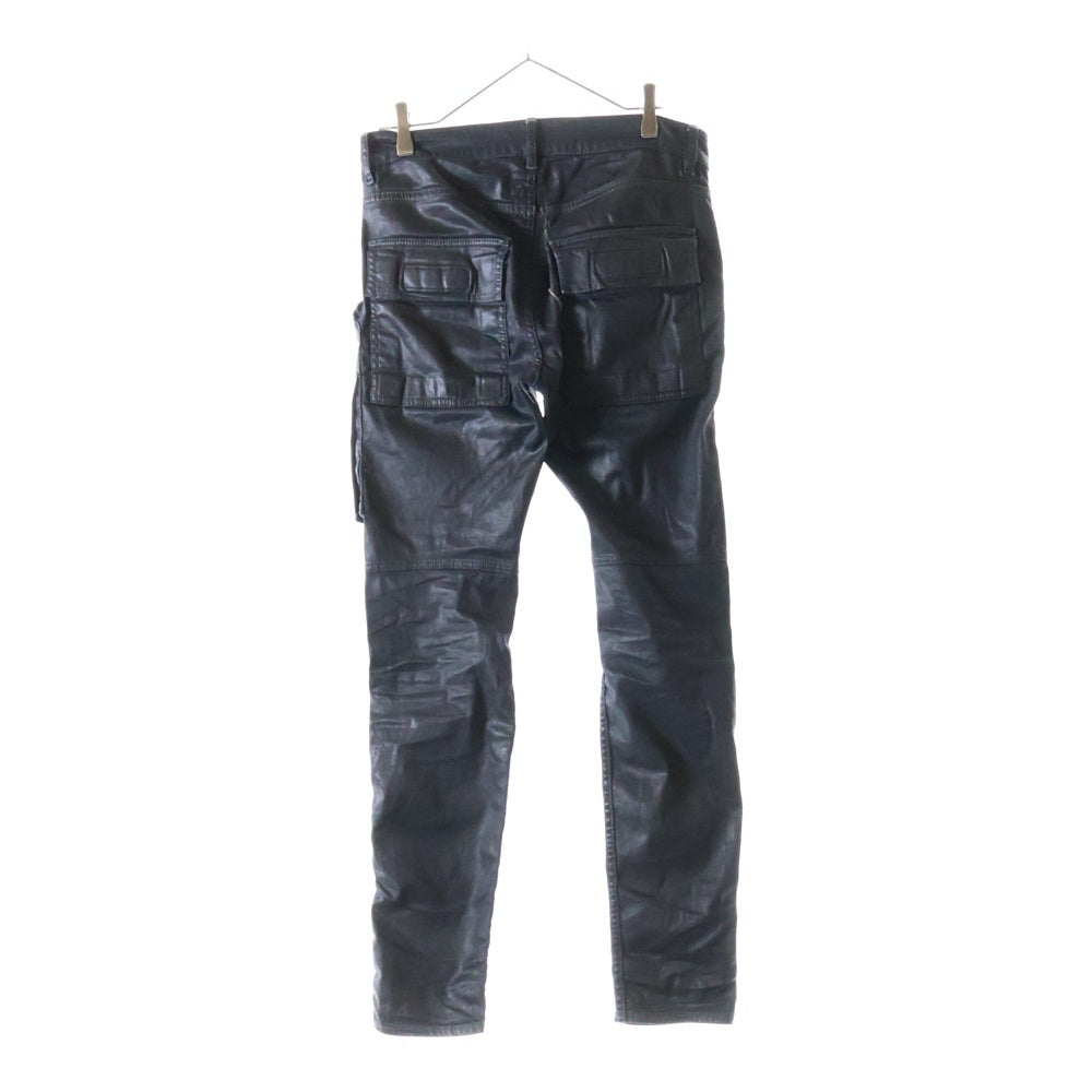 DRKSHDW(ダークシャドウ) 19SS COMBO MEMPHIS CUT コンボメンフィスコーティングデニムパンツ ジーンズ ブラック DU19S4356-SCOMW4