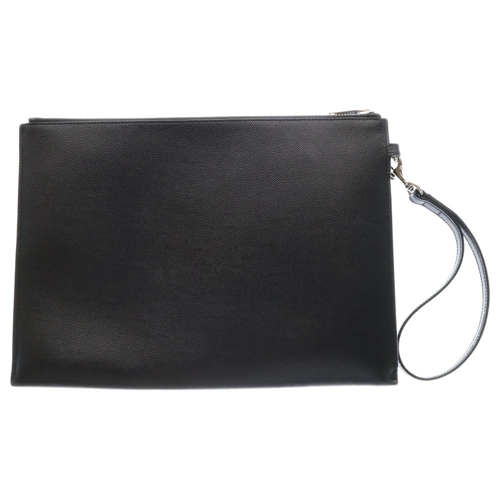 SAINT LAURENT PARIS(サンローランパリ) ジップ タブレットホルダー クラッチ バッグ ブラック 683865 0523