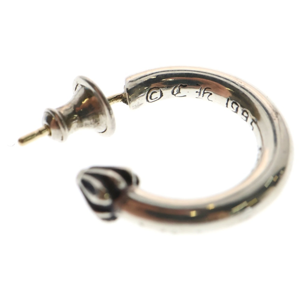 CHROME HEARTS(クロムハーツ) HOOP PLAIN プレーン フープピアス シルバー BCA101