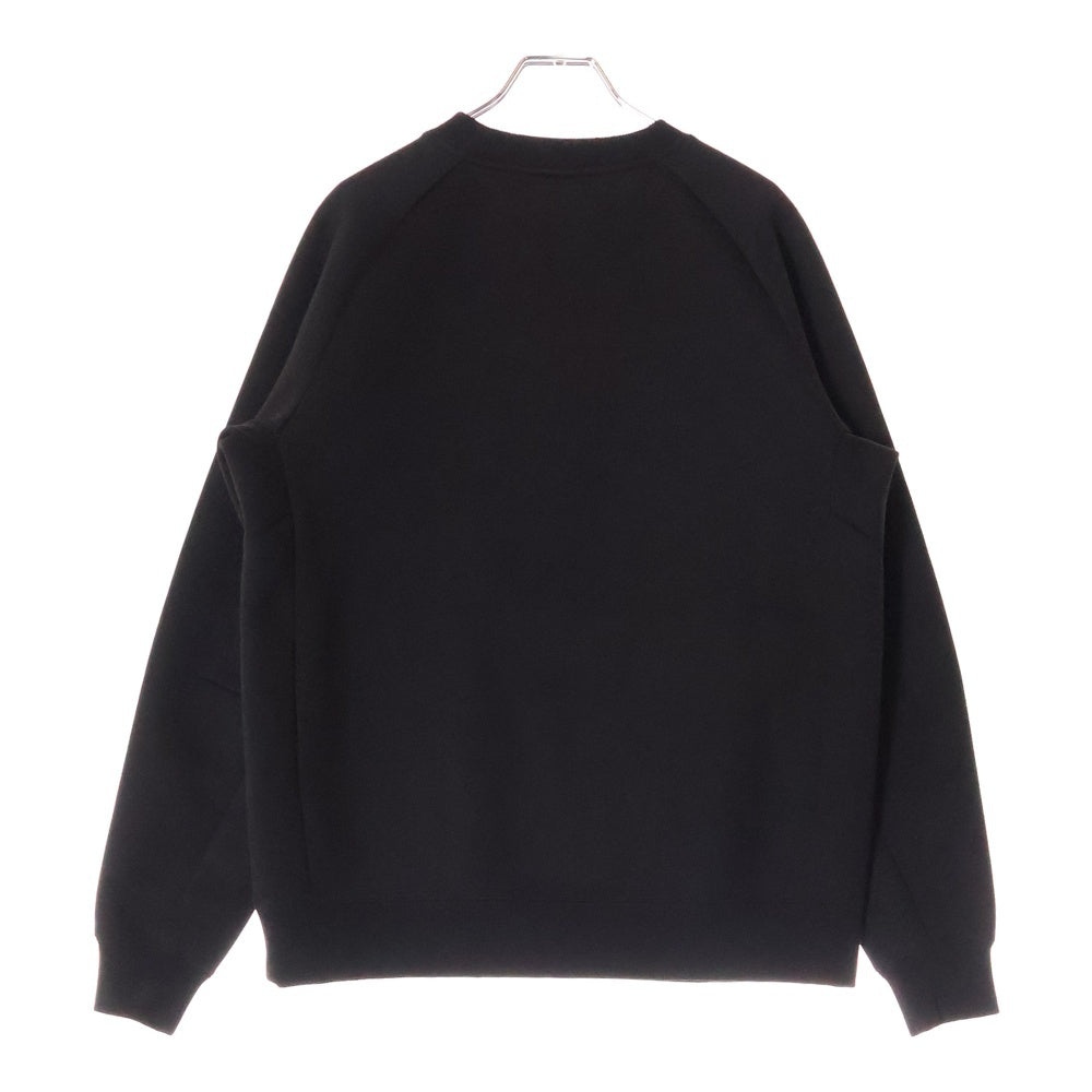 CHAMPION(チャンピオン) FRONT LOGO SWEATSHIRTS フロントロゴスウェットトレーナー ブラック C8-WS004