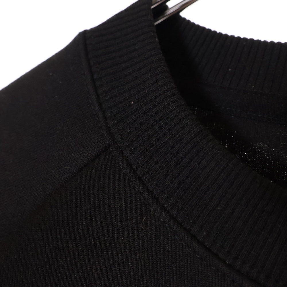 CHAMPION(チャンピオン) FRONT LOGO SWEATSHIRTS フロントロゴスウェットトレーナー ブラック C8-WS004
