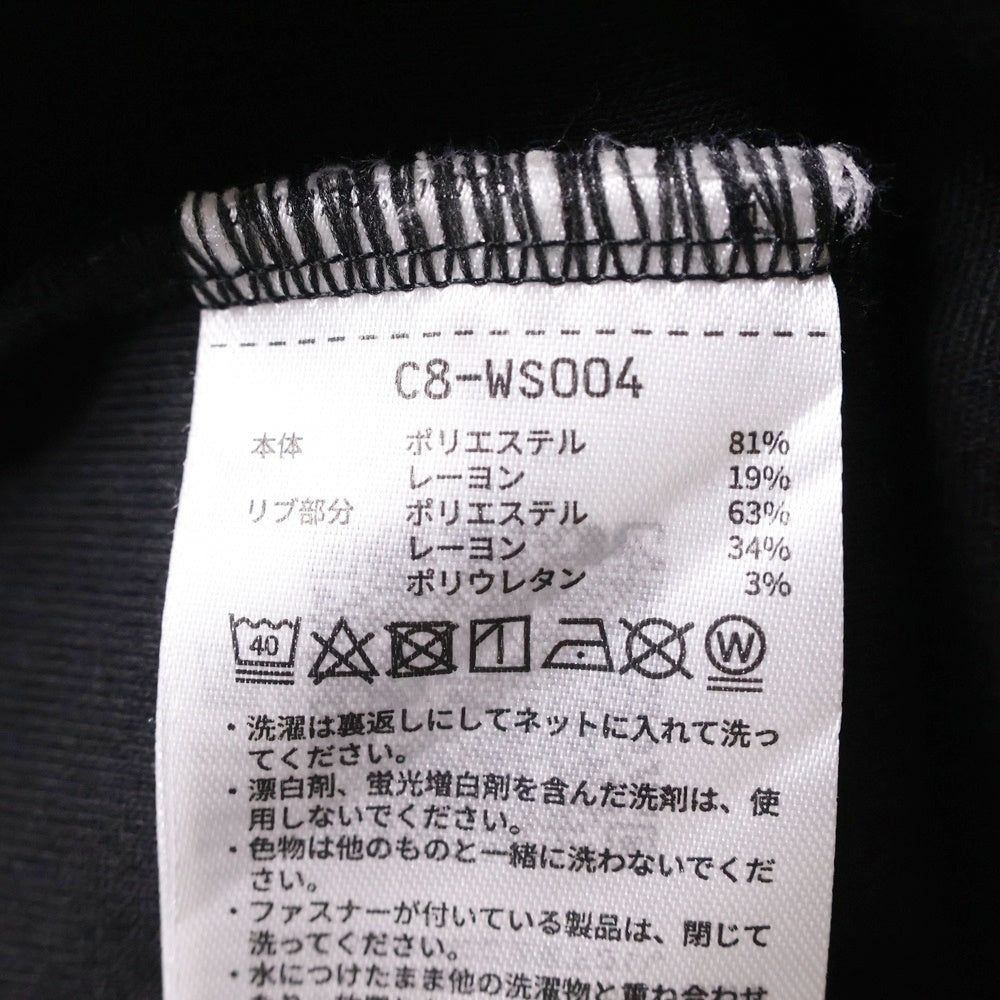 CHAMPION(チャンピオン) FRONT LOGO SWEATSHIRTS フロントロゴスウェットトレーナー ブラック C8-WS004
