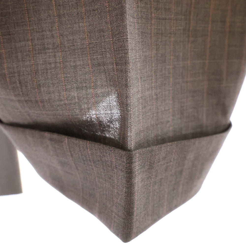 Ermenegildo Zegna(エルメネジルドゼニア) FIT ROM ストライプセットアップスーツ スラックスパンツ グレー 2542RG