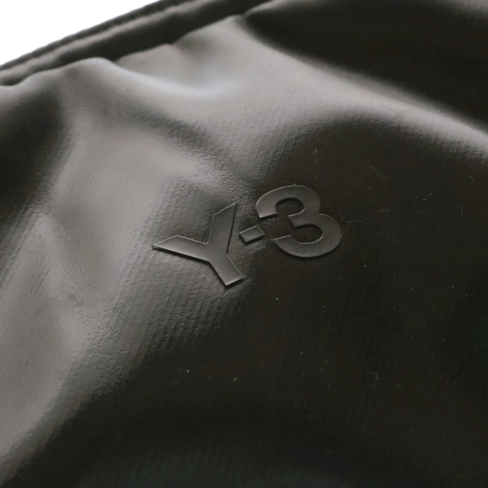 Y-3(ワイスリー) X BODY BAG フロントロゴラバーボディバッグ ショルダーバッグ ブラック IJ9901