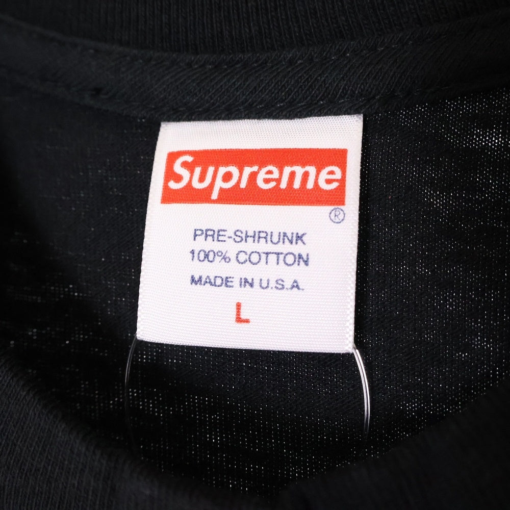 SUPREME(シュプリーム) 18AW Marvin Gaye Tee マーヴィンゲイプリント半袖カットソー 半袖Tシャツ ブラック