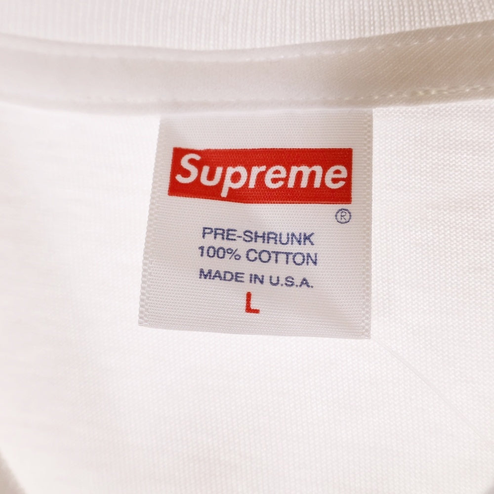 SUPREME(シュプリーム) 18AW Cat in the Hat Tee プリント半袖Tシャツ 半袖カットソー ホワイト