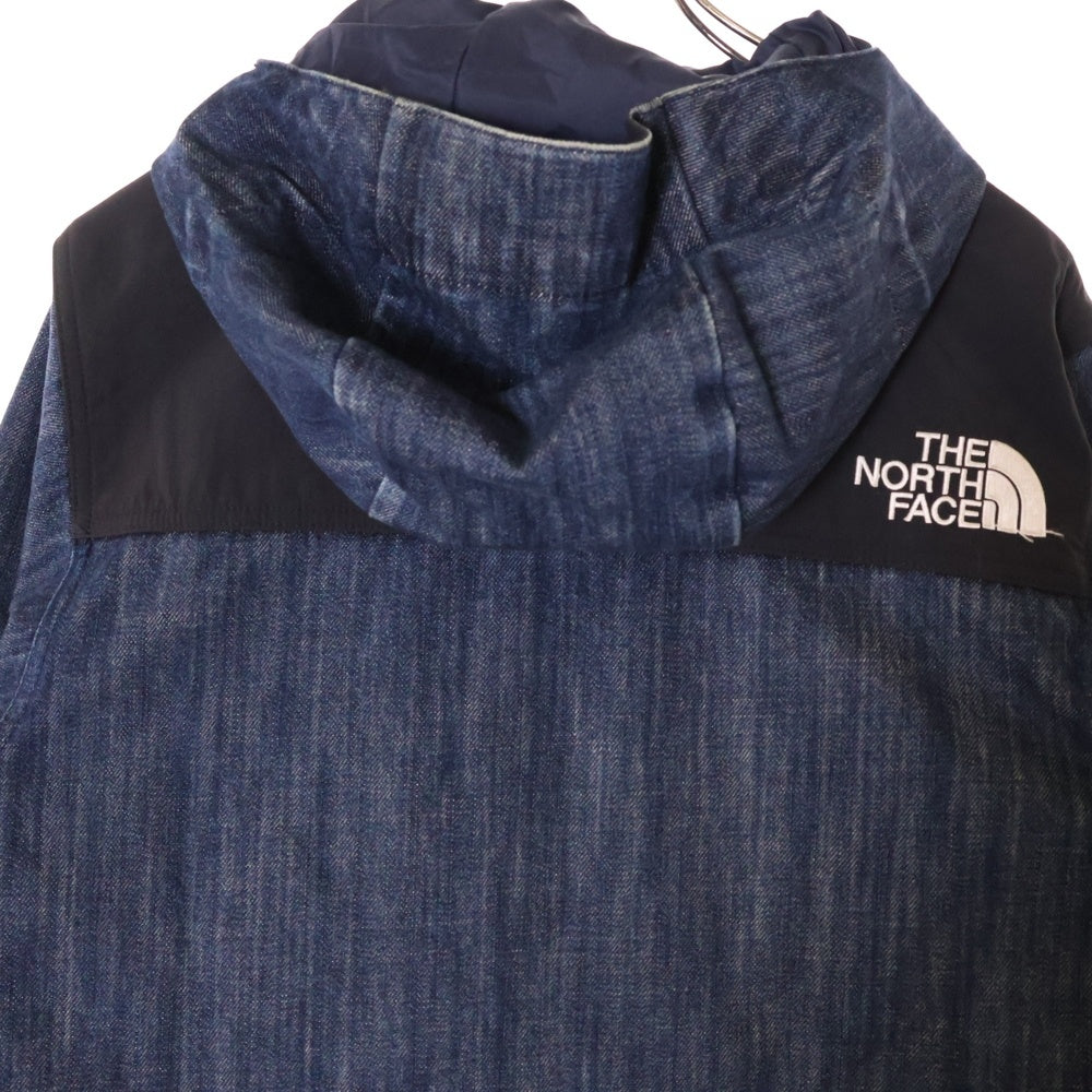 SUPREME(シュプリーム) 15SS ×THE NORTH FACE ノースフェイス DENIM DOT SHOT JACKET デニムジャケット マウンテンパーカー インディゴ