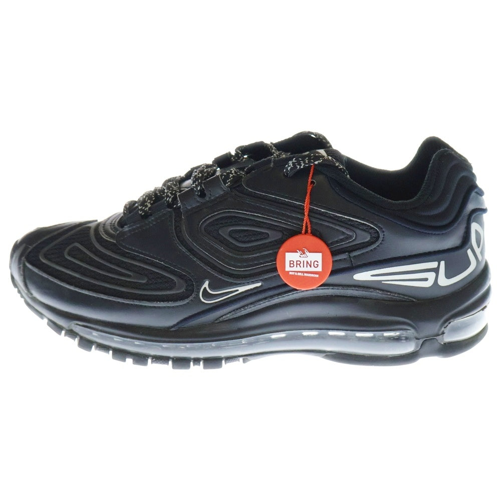 SUPREME(シュプリーム) ×Nike Air Max 98 TL SP Low Cut Sneakers DR1033-001 ×ナイキ エアマックス98 TL SP ローカットスニーカー ブラック US9.5/27.5cm