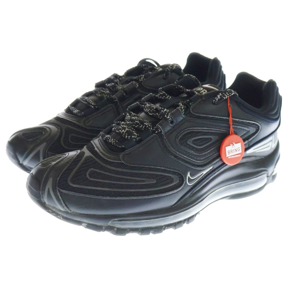 SUPREME(シュプリーム) ×Nike Air Max 98 TL SP Low Cut Sneakers DR1033-001 ×ナイキ エアマックス98 TL SP ローカットスニーカー ブラック US9.5/27.5cm