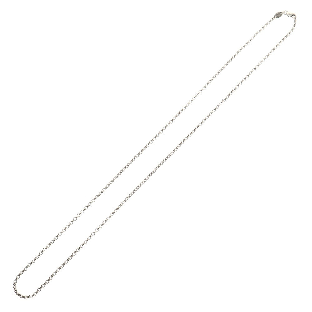 CHROME HEARTS(クロムハーツ) NECKCHAIN R20 ロールチェーンネックレス 20inch シルバー BCA084