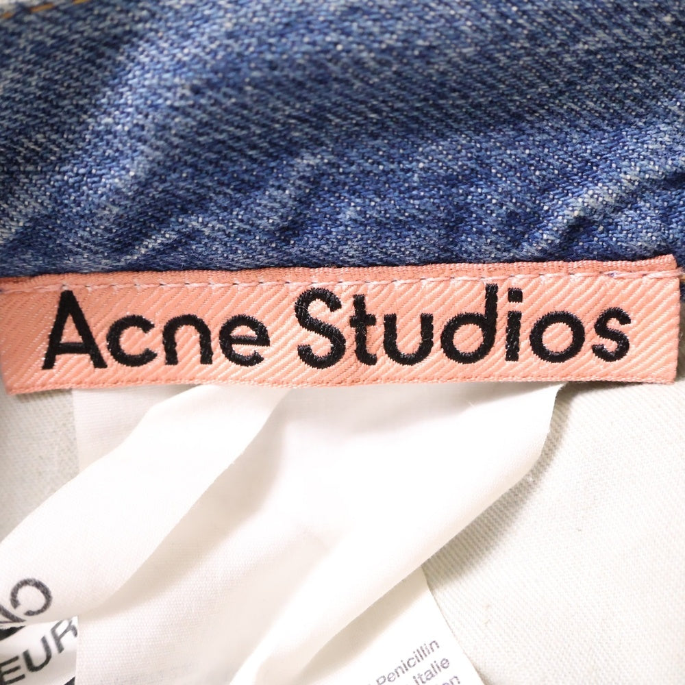 Acne Studios(アクネ ストゥディオズ) 2021M Penicillin ダメージ加工 デニムパンツ ジーンズ B00317 インディゴ