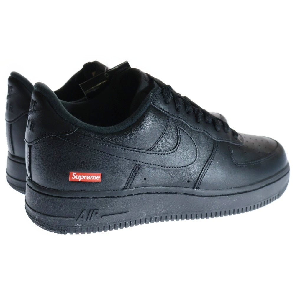 NIKE(ナイキ) ×SUPREME AIR FORCE 1 LOW CU9225-001 エアフォースワンロー ローカットスニーカー US9.5/27.5cm ブラック