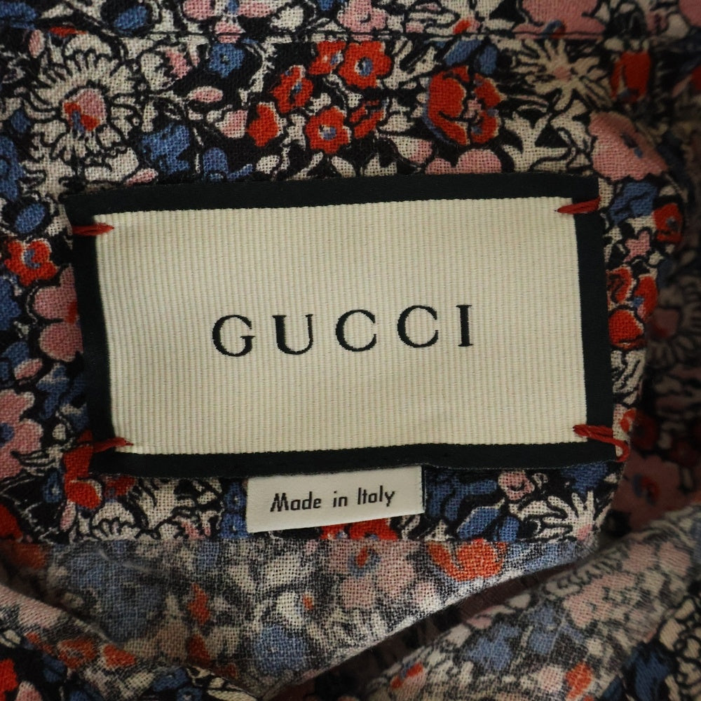 GUCCI(グッチ) ウール 花柄 ロング長袖シャツ マルチカラー 635755 ZAFEG