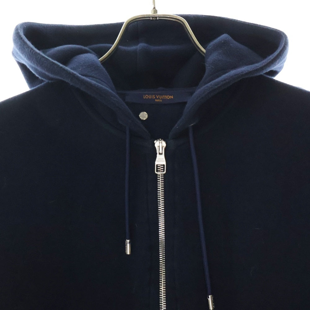 LOUIS VUITTON(ルイヴィトン) 20SS LV Circle Logo Zip Hoodie RM201Q JUJ HFY42W LVサークルロゴ ジップパーカー フーディ ネイビー