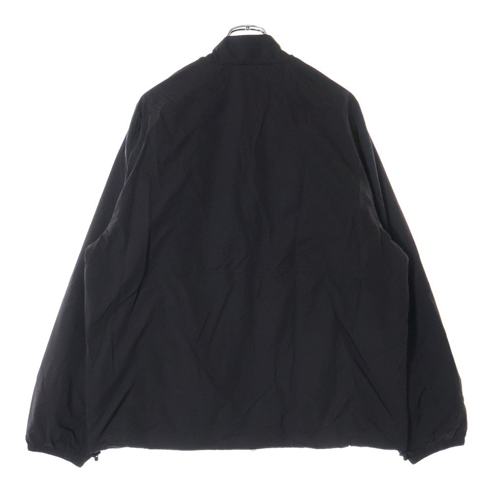 KITH(キス) 24SS Zip Nylon Jacket 25‐011‐060‐0002‐7‐0 ロゴ ナイロンジップジャケット ブラウン