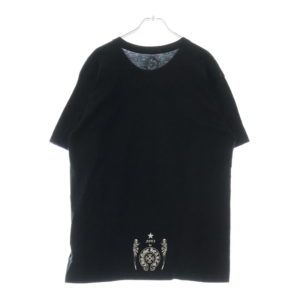 CHROME HEARTS(クロムハーツ) CH T-SHRT 1 FOTIナスカルプリント半袖Tシャツ 半袖カットソー ブラック