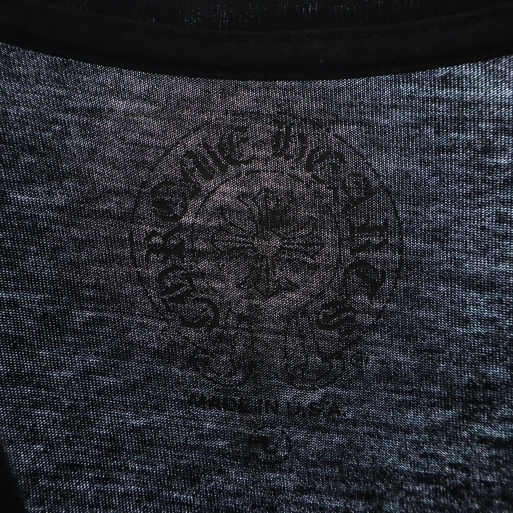 CHROME HEARTS(クロムハーツ) CH T-SHRT 1 FOTIナスカルプリント半袖Tシャツ 半袖カットソー ブラック