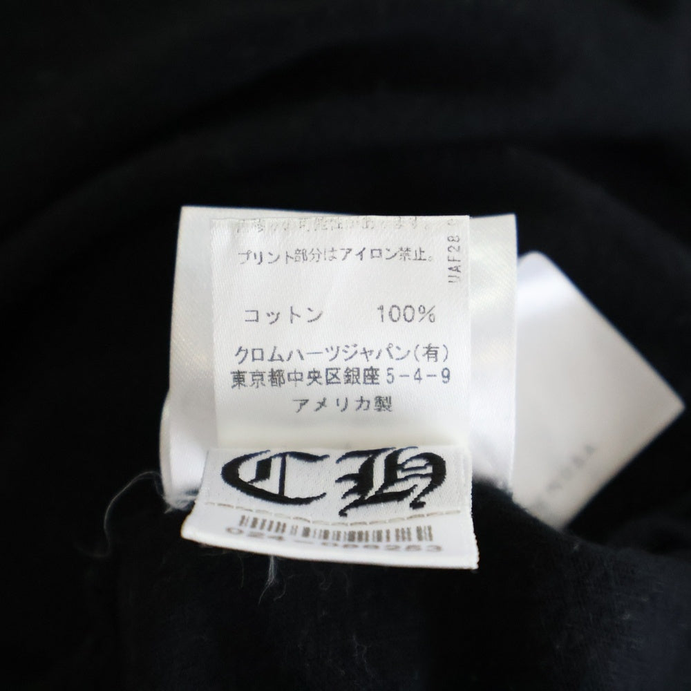 CHROME HEARTS(クロムハーツ) CH T-SHRT 1 FOTIナスカルプリント半袖Tシャツ 半袖カットソー ブラック