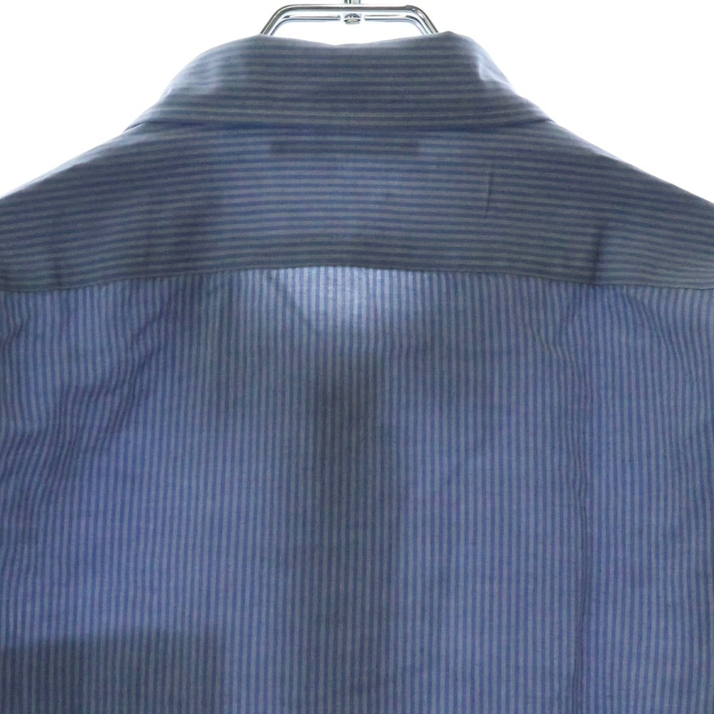 STONE ISLAND(ストーンアイランド) STRIPE SHIRT 長袖ストライプシャツ ブルー/グレー 49141513