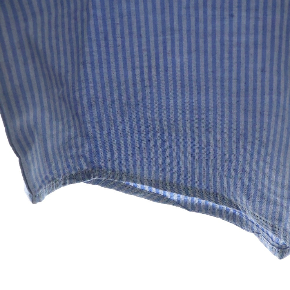 STONE ISLAND(ストーンアイランド) STRIPE SHIRT 長袖ストライプシャツ ブルー/グレー 49141513
