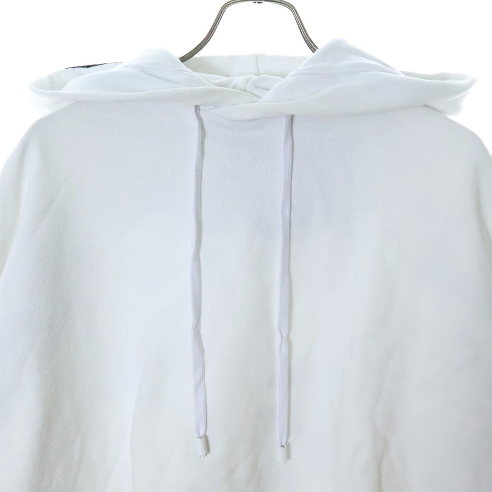 Maison Margiela(メゾンマルジェラ) 21SS AIDS Charity Print Hoodie チャリティープリント プルオーバースウェットパーカー フーディ ホワイト レディース S51GU0039 S25322