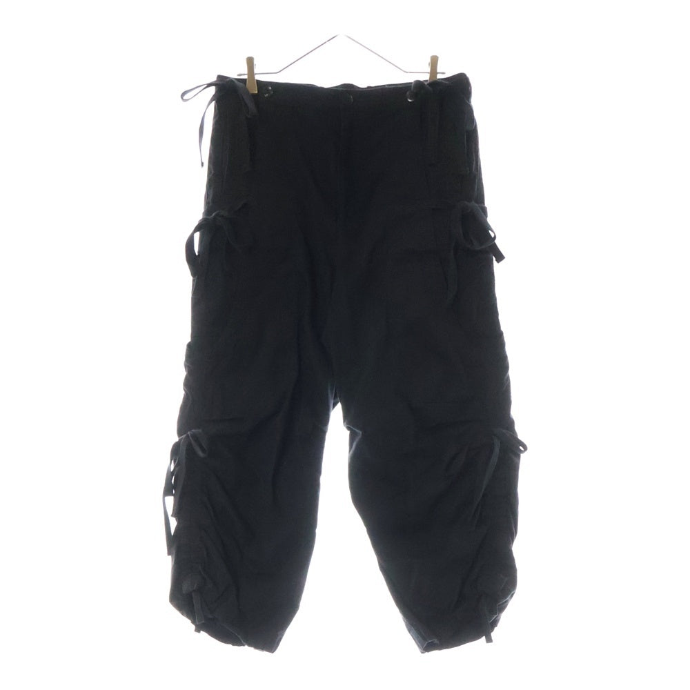 UNDERCOVER(アンダーカバー) 20AW コットンツイルレイヤードアーミーワイドパンツ ブラック UCZ4506