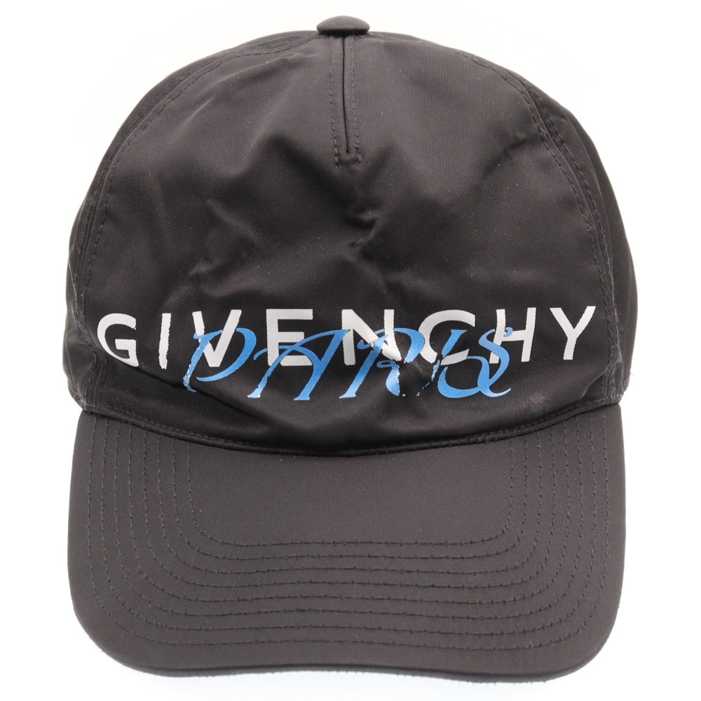 GIVENCHY(ジバンシィ) マジックテープロゴキャップ 帽子 ブラック