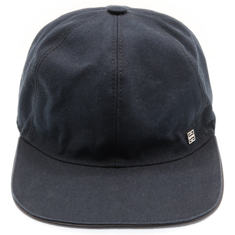 GIVENCHY(ジバンシィ) メタルロゴベースボールキャップ 帽子 ブラック