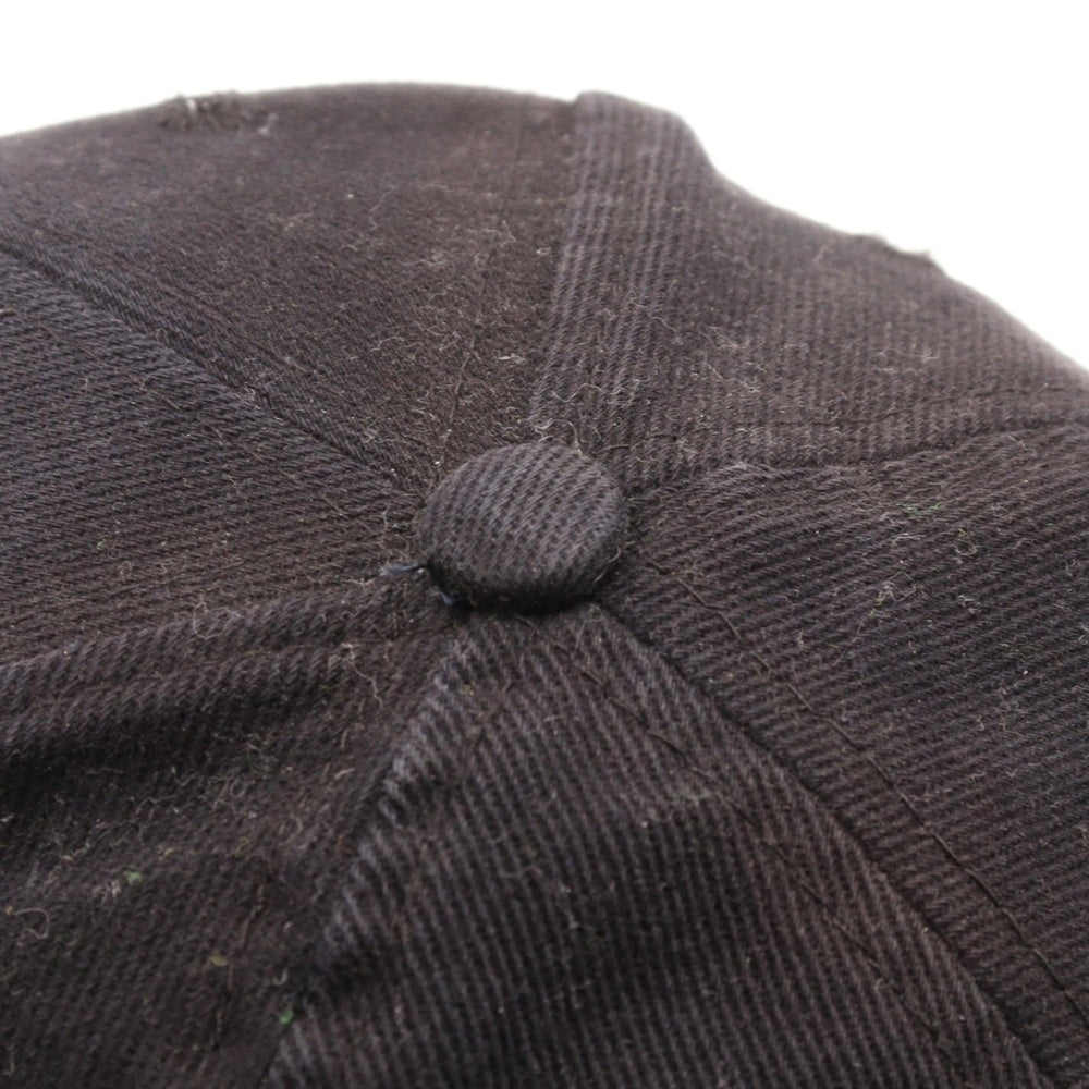 VETEMENTS(ヴェトモン) 17AW EURO CAP ユーロキャップ 帽子 ブラック WAH18AC29