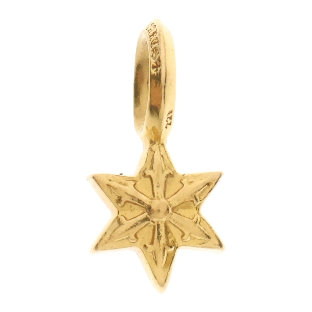 CHROME HEARTS(クロムハーツ) 22K STACK STAR V2 スタースタックチャーム ペンダントトップ ゴールド BCA405