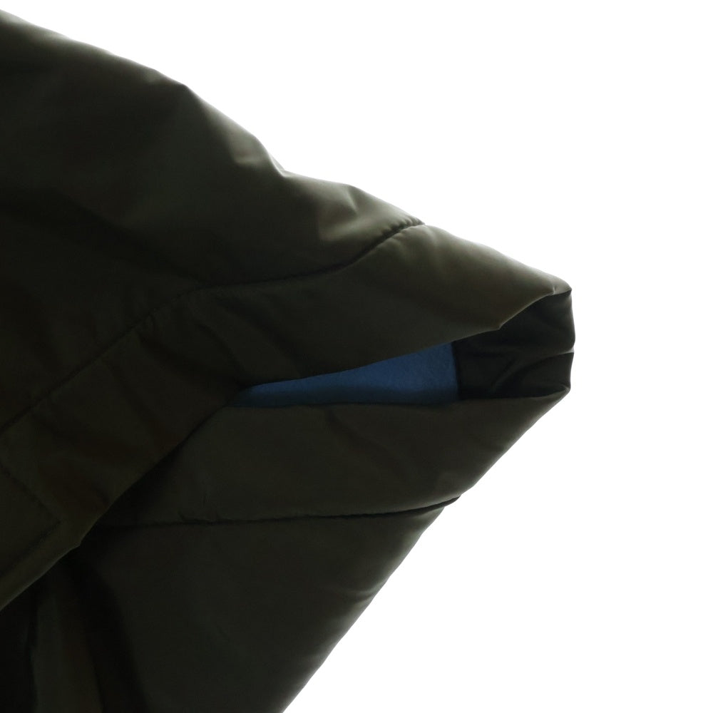 COMME des GARCONS SHIRT(コムデギャルソンシャツ) NYLON PONCHO ナイロンハーフジップポンチョ カーキ W19902
