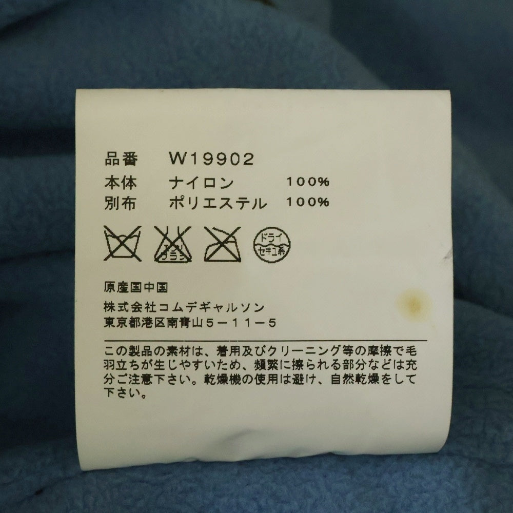 COMME des GARCONS SHIRT(コムデギャルソンシャツ) NYLON PONCHO ナイロンハーフジップポンチョ カーキ W19902