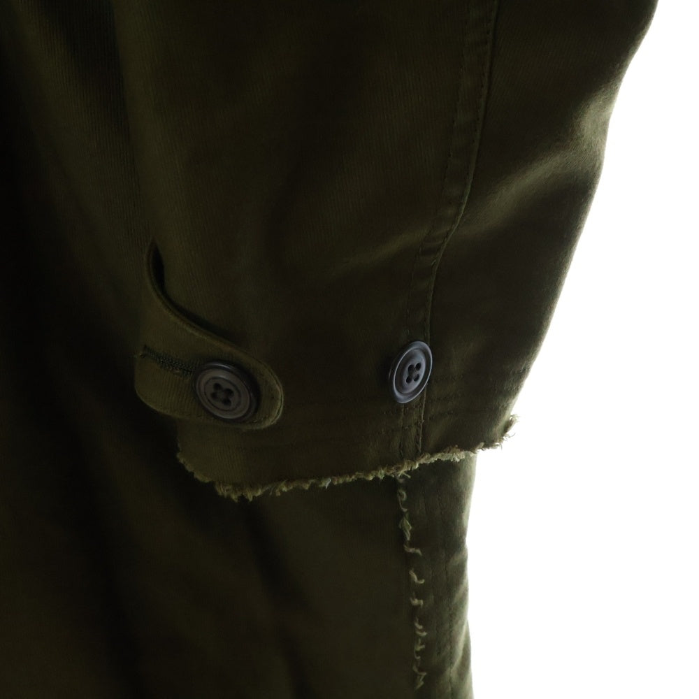 MAISON MIHARAYASUHIRO(メゾンミハラヤスヒロ) DOCKING MODS COAT クレイジーパターンドッキングモッズコート ロングコート カーキ 71051302