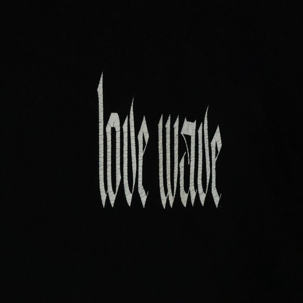 STAMPD(スタンプド) Love Wave Tee ラブウェーブ プリント クルーネック半袖Tシャツカットソー ブラック