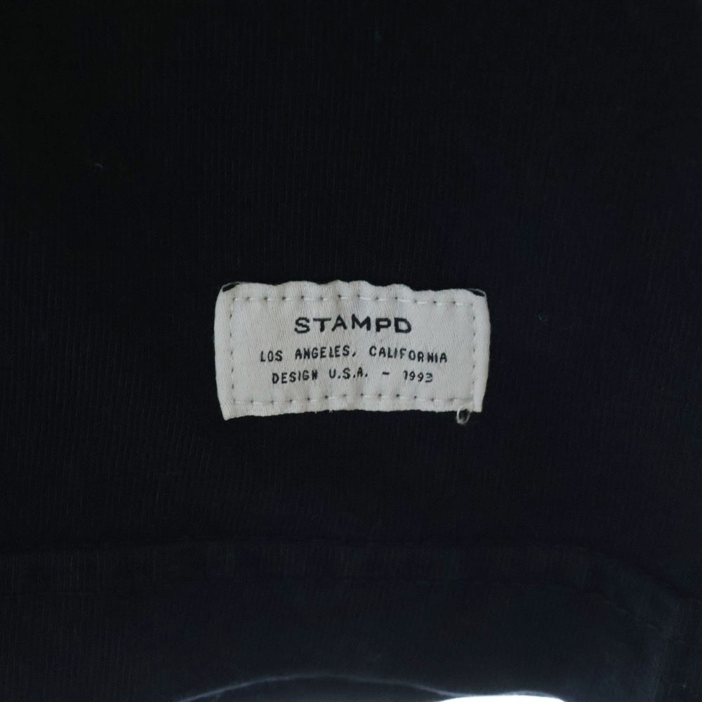 STAMPD(スタンプド) Love Wave Tee ラブウェーブ プリント クルーネック半袖Tシャツカットソー ブラック