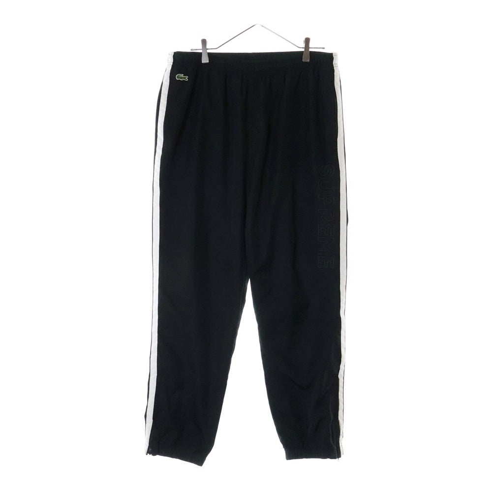 SUPREME(シュプリーム) ×LACOSTE 19AW Track Pant ラコステ トラックパンツ ブラック