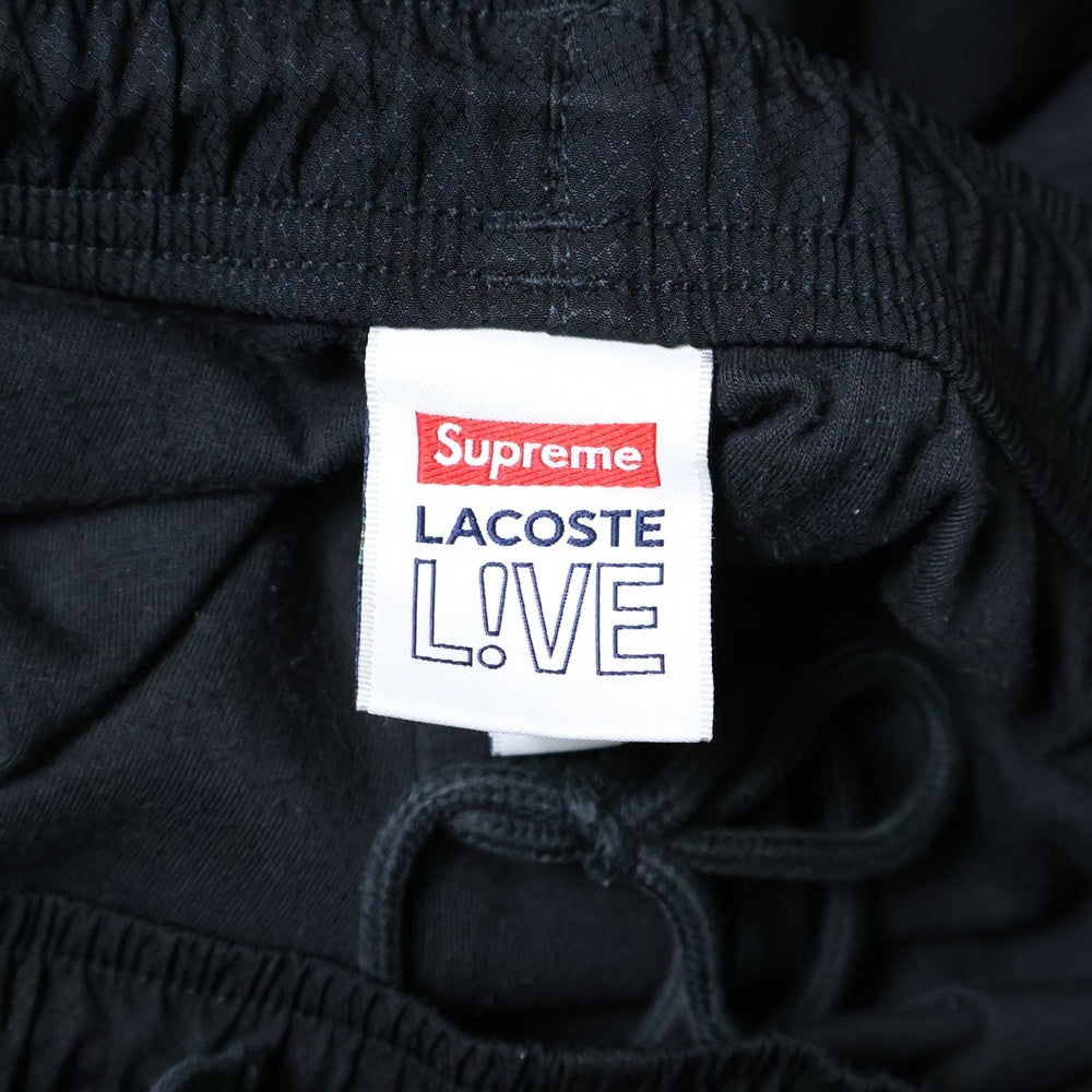 SUPREME(シュプリーム) ×LACOSTE 19AW Track Pant ラコステ トラックパンツ ブラック