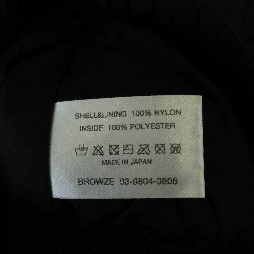 The Ennoy Professional(エンノイプロフェッショナル) 24AW Padded 中綿セットアップ フーディジャケット イージーパンツ ネイビー