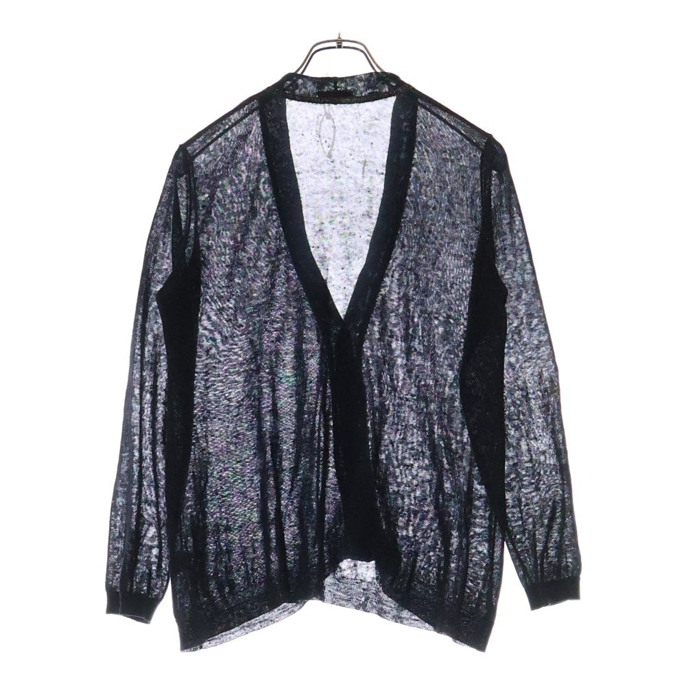 BRUNELLO CUCINELLI(ブルネロクチネリ) ビジュー装飾 薄手 リネン カーディガン レディース ネイビー