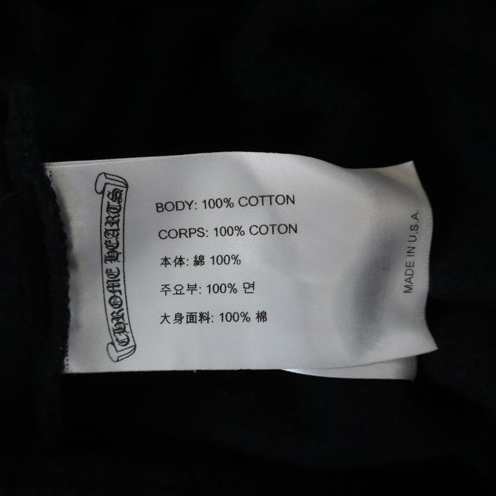 CHROME HEARTS(クロムハーツ) WWW.CHROMEHEARTS.COM HOODIE オンライン限定 ホースシュープリント スウェットパンツ ブラック/ブルー