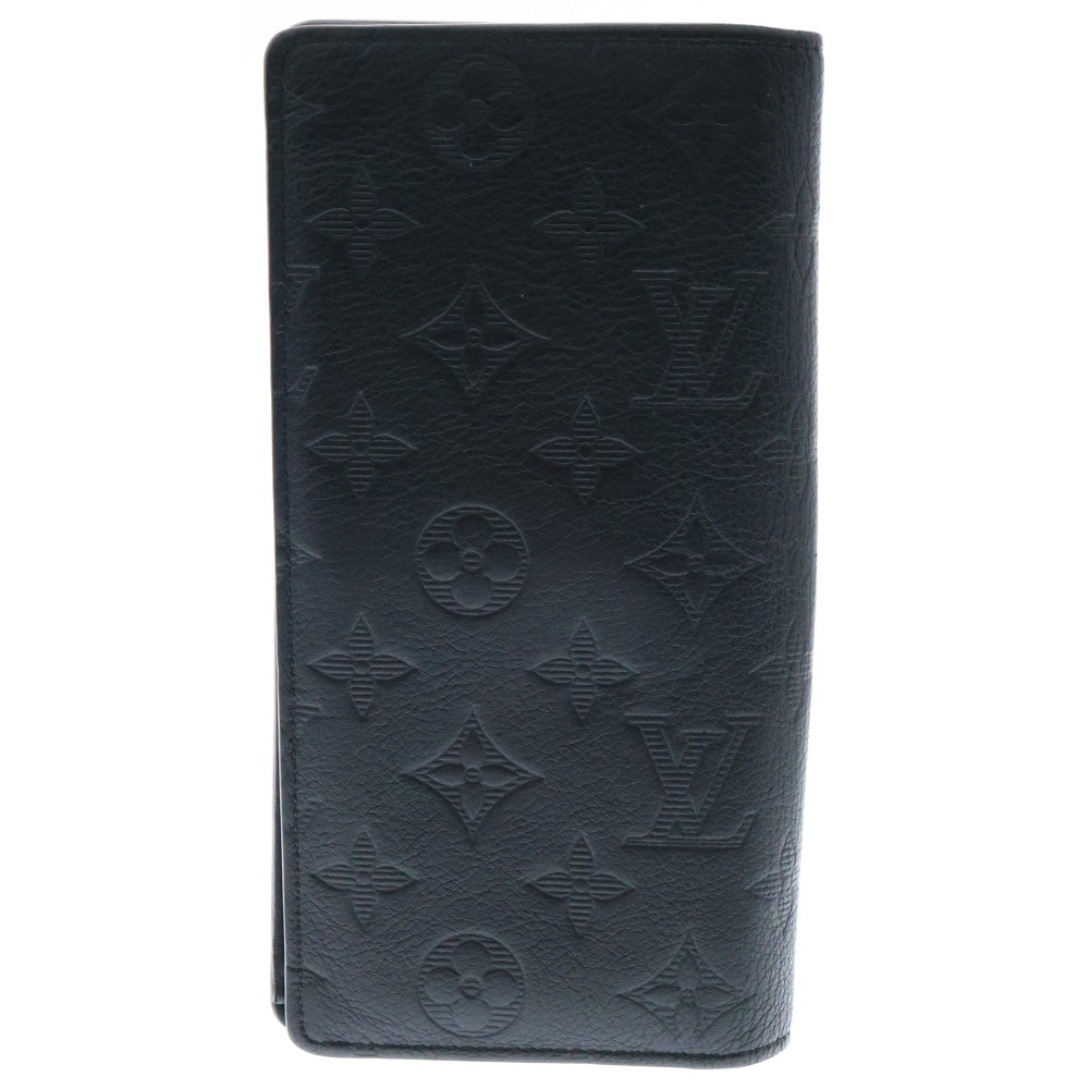 LOUIS VUITTON(ルイヴィトン) モノグラム シャドウ ポルトフォイユ ブラザ ロングウォレット 2つ折り財布 ブラック M62900