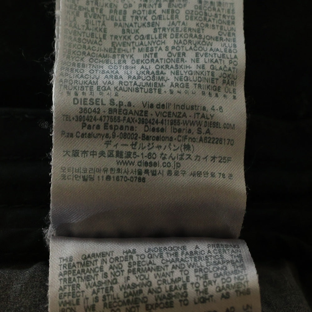 DIESEL(ディーゼル) Regular 2030 D-Krooley Joggjeans A14847 068LW ダメージ加工 デニムパンツ ジョグジーンズ ブラック